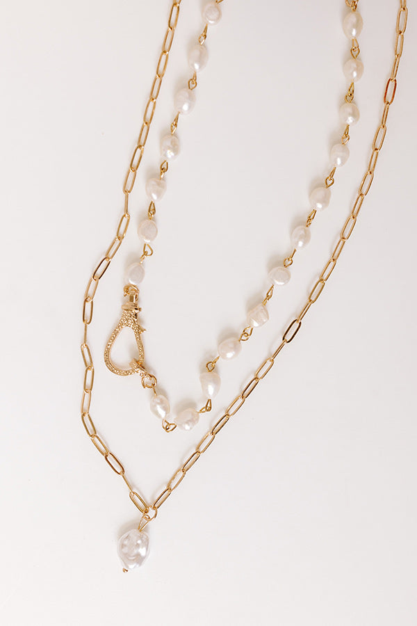 Luxe Lifestyle Layered Necklace Image - 1