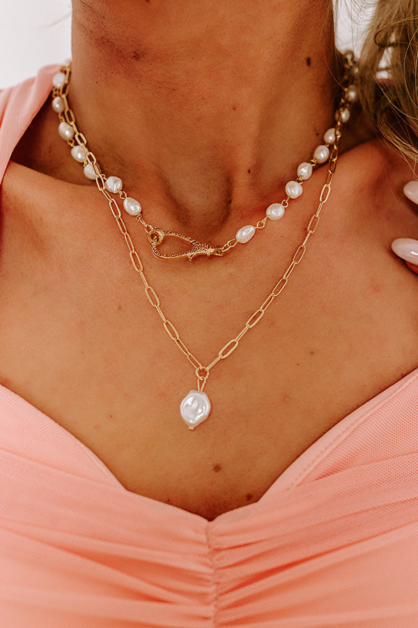 Luxe Lifestyle Layered Necklace Image - 3