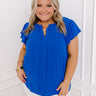 Touring San Fran Shift Top in Royal Blue Curves Image - 1