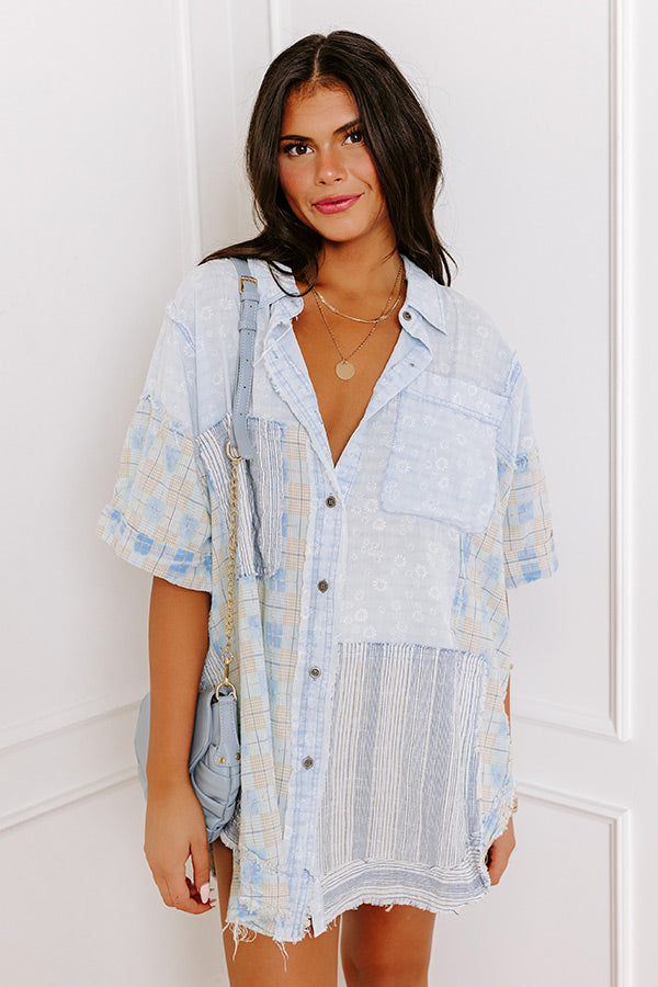 Long Beach Bound Button Up Image - 2