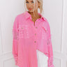 Loving Smile Lace Button Up Image - 1
