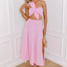 Sunshine Chic Crop Top in Pink Image - 1