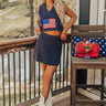 American Girl Mini Sweater Skirt in Navy Image - 1