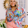 Mai Tais and Tikis Satin Top Curves Image - 1
