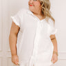 Seaside Smiles Button Up in White Image - 1