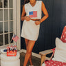 American Girl Mini Sweater Skirt in White Image - 1
