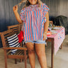 Smiles and Stripes Shift Top Curves Image - 1