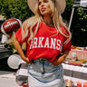 Arkansas Graphic Tee Curves Image - 1