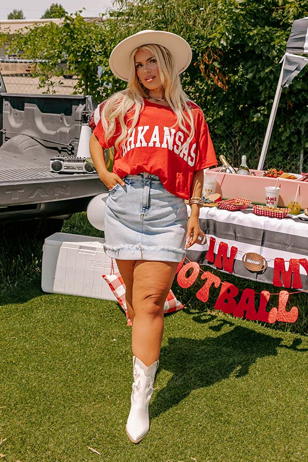 Arkansas Graphic Tee Curves Image - 2