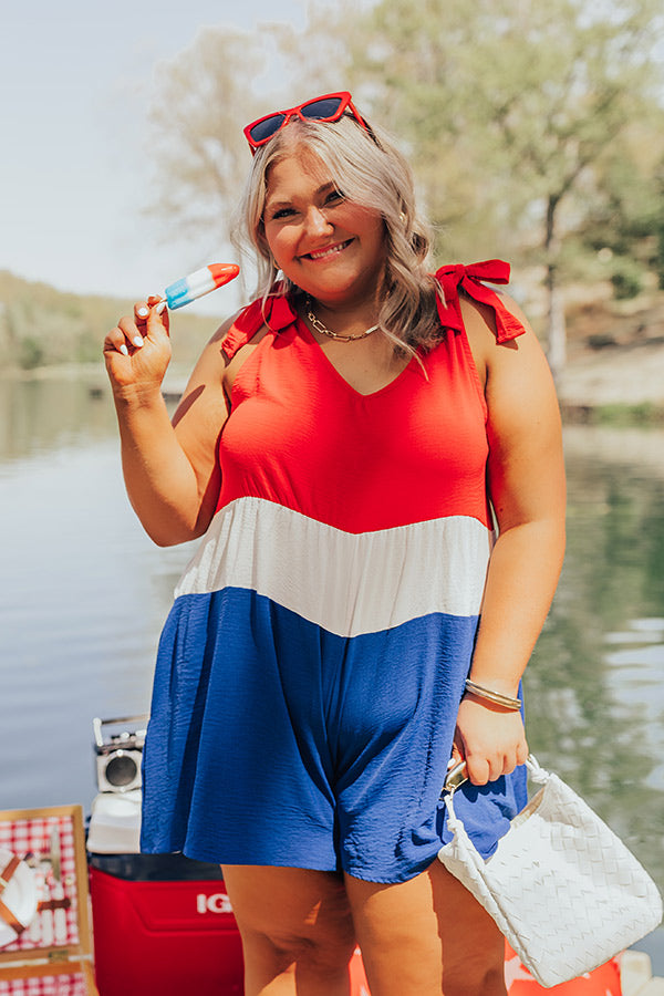 Popsicles and Sparklers Romper Curves Image - 2