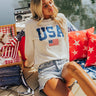 USA Ribbed Sweatshirt Image - 1