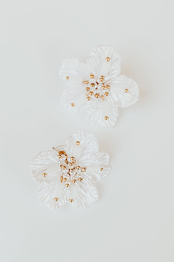 Hibiscus Garden Earrings