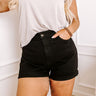 Risen Serenity High Waist Shorts Curves Image - 1