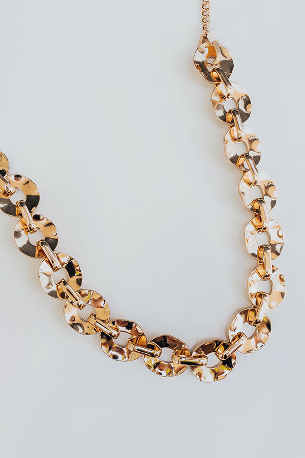 Center of Attention Link Necklace Image - 1