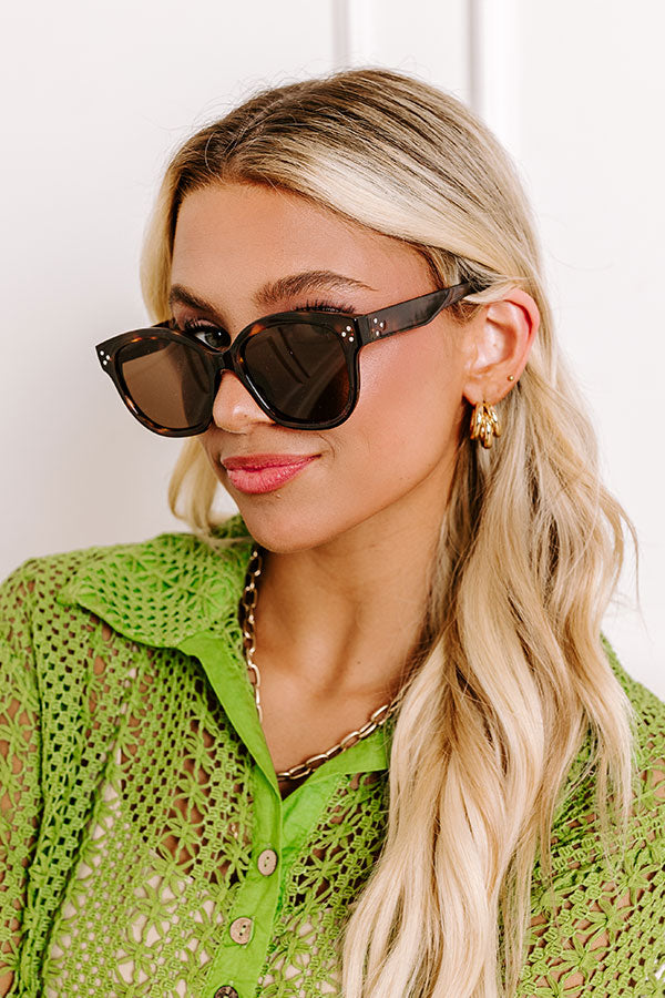 Patio Party Sunnies in Tortoiseshell Image - 1