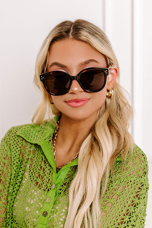 Patio Party Sunnies in Tortoiseshell Image - 2