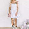 Stay Flirty Corset Mini Dress in White Image - 1