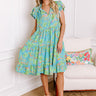 Tropical Escape Floral Mini Dress Image - 1