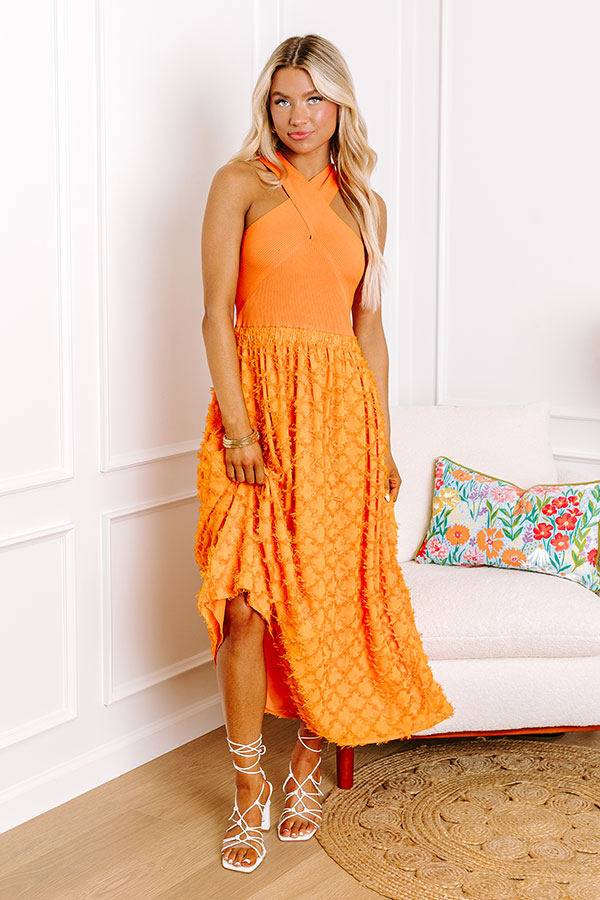Luxe Lifestyle Midi in Orange Image - 3