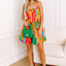 Sippin' Mai Tais Corset Mini Dress Image - 1