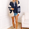 Holding Hands Sweatshirt in Navy Image - 1