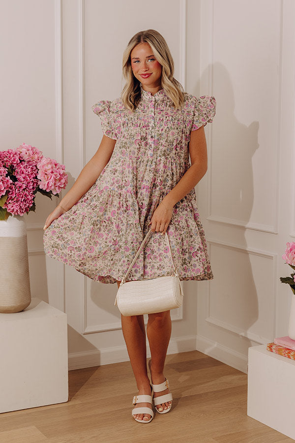 Wildflower Fields Mini Dress Image - 1