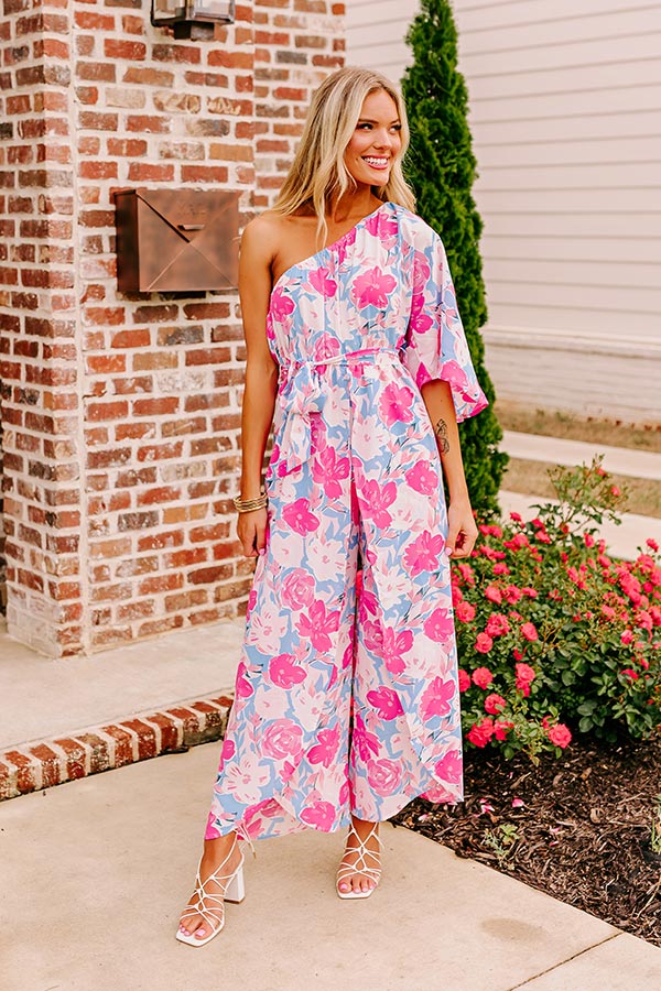 Call It Bliss Floral Jumpsuit Image - 5