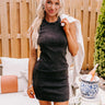 Block Street Party Mineral Wash Mini Dress in Vintage Black Image - 1