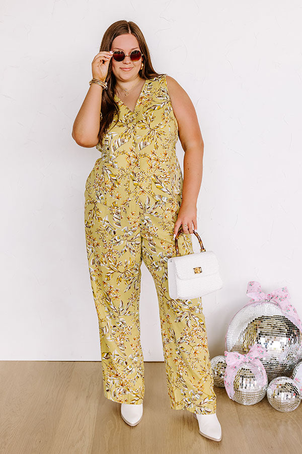 Vacay Bound High Waist Linen-Blend Pants Curves Image - 5