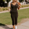 Downtown Stroll Ribbed Midi Image - 1