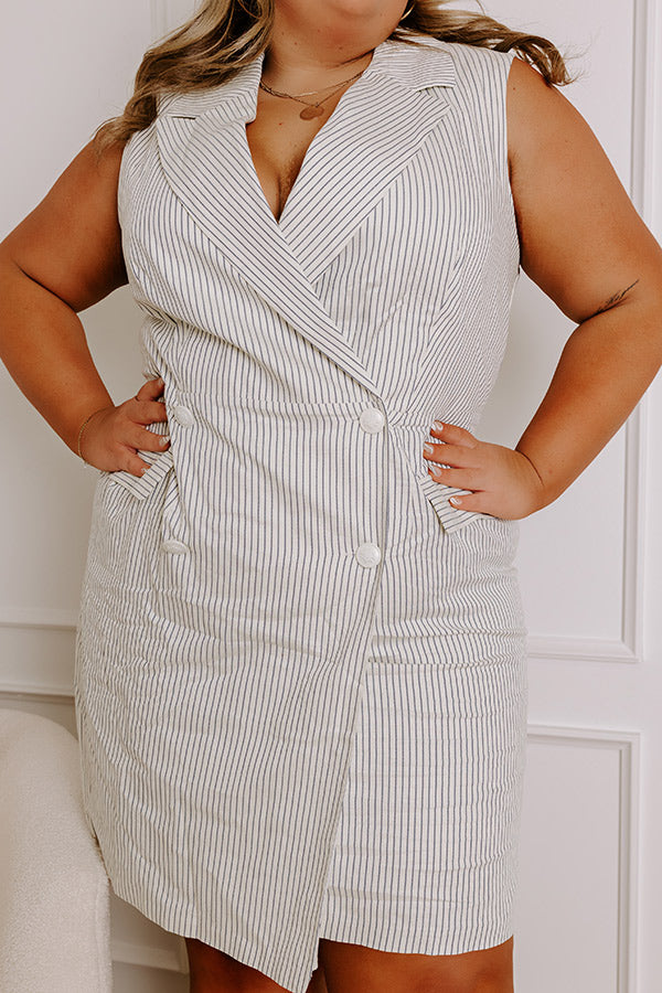 Country Club Chic Wrap Dress Curves Image - 4