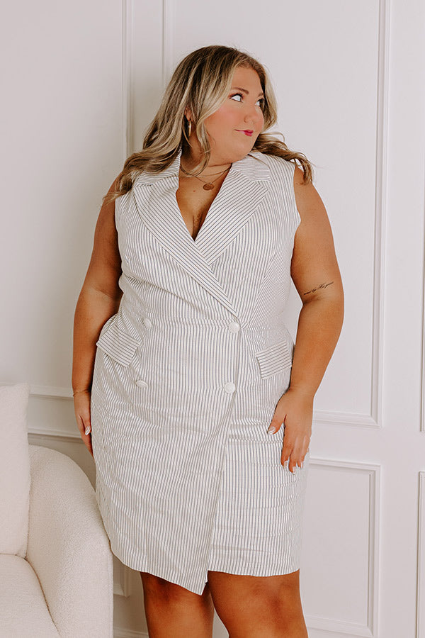 Country Club Chic Wrap Dress Curves Image - 2