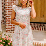 English Tea Garden Embroidered Eyelet Mini Dress Image - 1