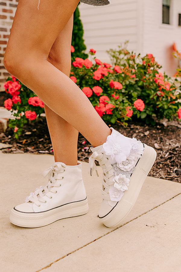 Pennylane Embellished Platform Sneaker Image - 4