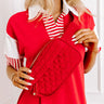 Clean Slate Quilted Fanny Pack In Red Image - 1