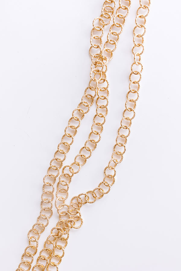 Happy Hour Ready Layered Necklace Image - 3