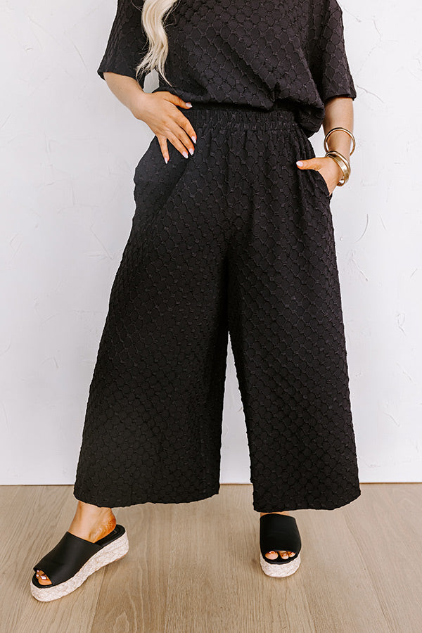Martinis In Manhattan High Waist Jacquard Pants Curves Image - 2