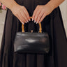 Miami Happy Hour Faux Leather Purse in Black Image - 1