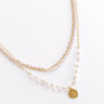 Oceanside Gala Layered Necklace in Dusty Purple Image - 1