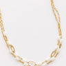 Glam Lifestyle Layered Necklace in White Image - 1