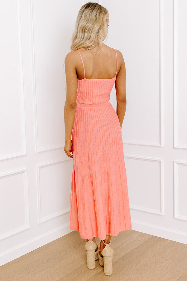 Forsyth Park Stoll Ribbed Midi Image - 2