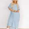Santa Monica Pier Chambray Midi Curves Image - 1
