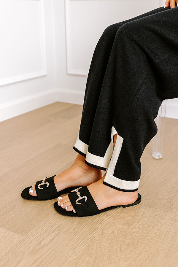 The Cecilia Sandal in Black Image - 1
