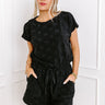 Casual Outing Terry Cloth Romper Image - 1