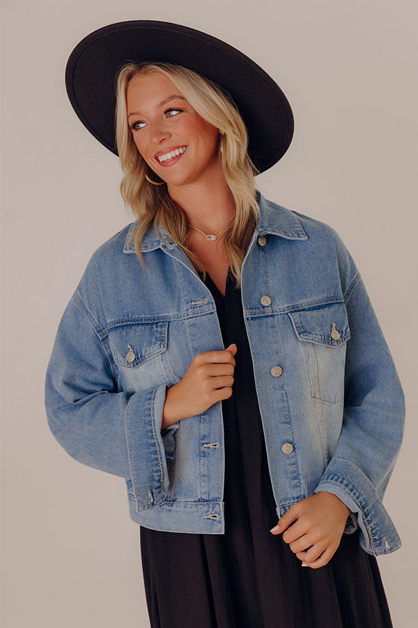 The Brianna Denim Jacket Image - 1