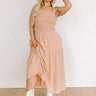 Tucson Stroll Smocked Midi in Iced Mocha Curves Image - 1