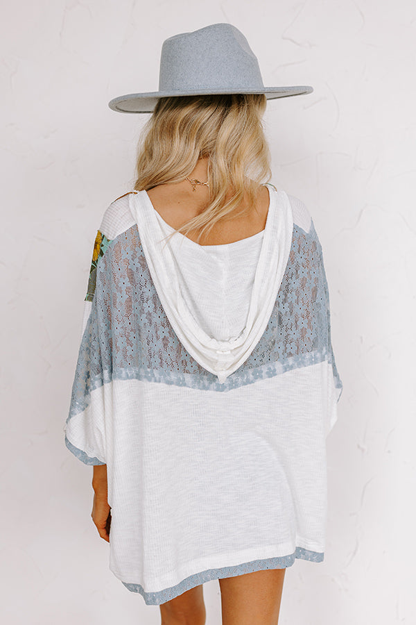 Peaceful Pause Lace Top in Ivory Image - 2