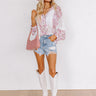 Romantic Bliss Knit Button Up Image - 1