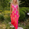 Make A Statement Satin Maxi Dress Image - 1