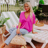 Sunshine Splendor Shift Top in Orchid Image - 1